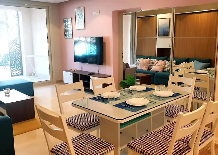 דירה Mangroovy - 1br Gf +2 Beds Garden & Pool View הורגהדה